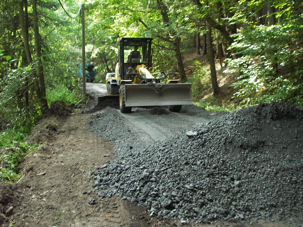 Wegebau im Waldgelände